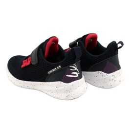 Sportovní obuv American Club RD13/22 na suchý zip, tmavě modrá modrý 4