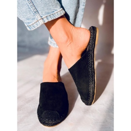 Celobarevné espadrilky Marina Black černý 1