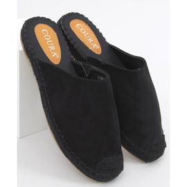 Celobarevné espadrilky Marina Black černý 2