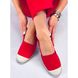Dámské espadrilky Casto Red červený 1