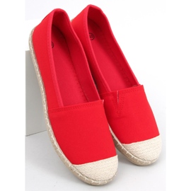 Dámské espadrilky Casto Red červené 2