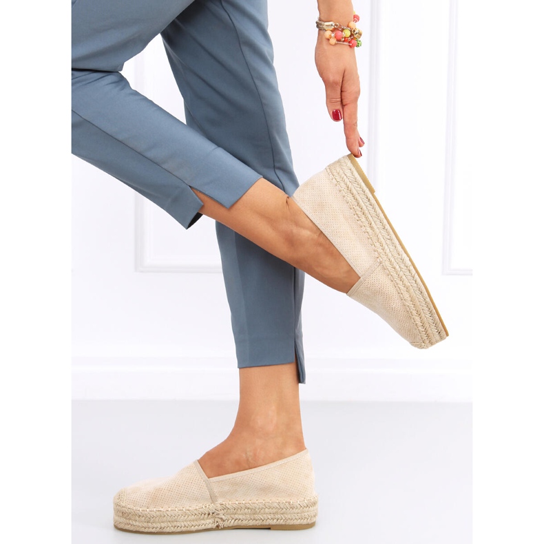 Dámské espadrilky Zeca Beige béžový 2
