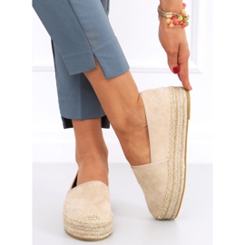 Dámské espadrilky Zeca Beige béžový 4