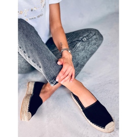 Dámské espadrilky Zeca Black černá 4