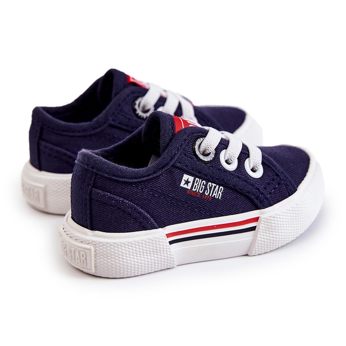 Dětské nízké tenisky Big Star JJ374163 Navy Blue modrý 1