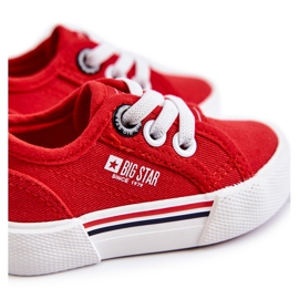 Dětské nízké tenisky Big Star JJ374162 Červené červený 1