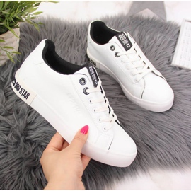 Nízké tenisky s eko kůží Big Star W II274031 bílé bílý 1