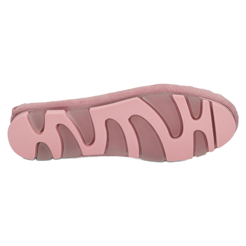 Kožené mokasíny Filippo DP2037 / 22 PI růžové růžový 2