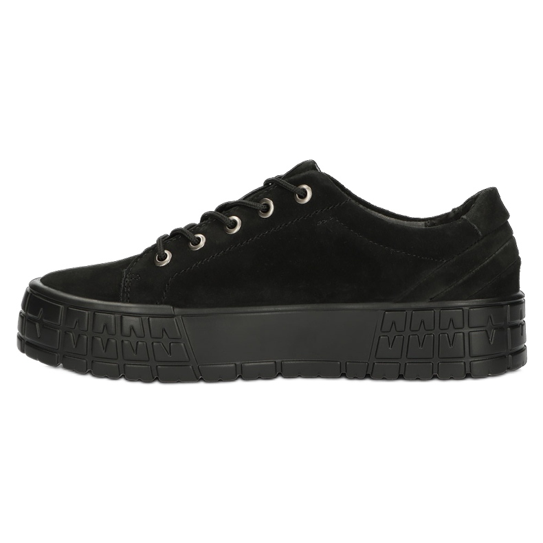 Filippo Dámské kožené tenisky DP3527/22 BK Black černý 1