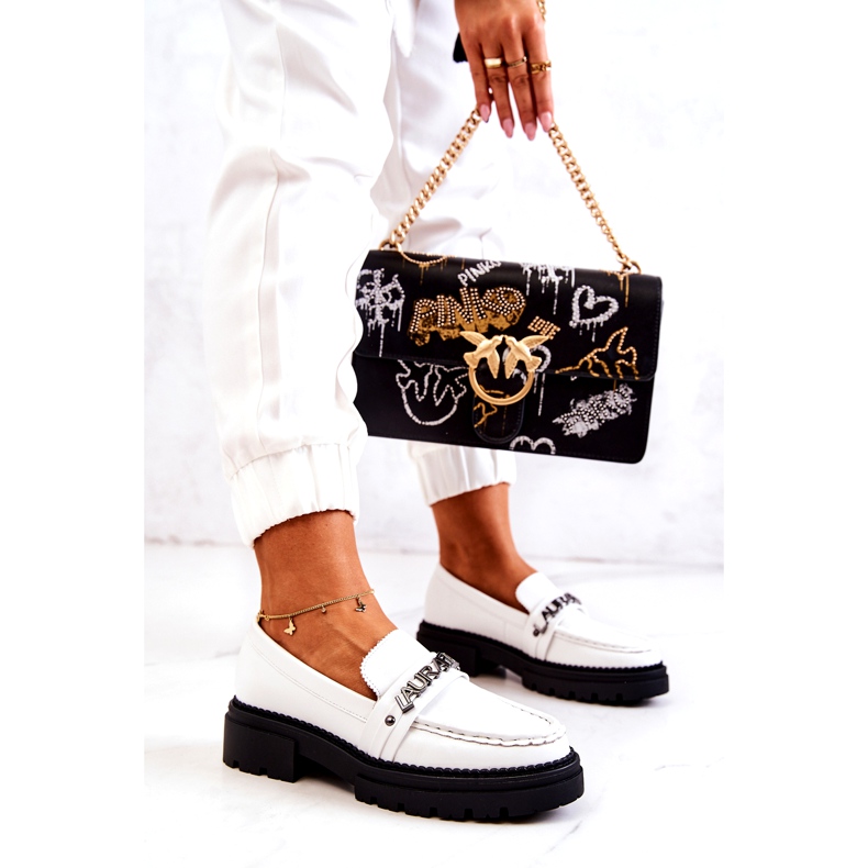 La.Fi Dámská bota Ekologická čočka bílá kožená vložka bílý 1