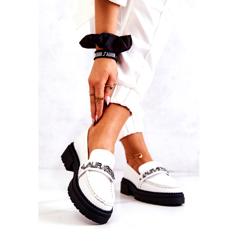 La.Fi Dámská bota Ekologická čočka bílá kožená vložka bílý 3