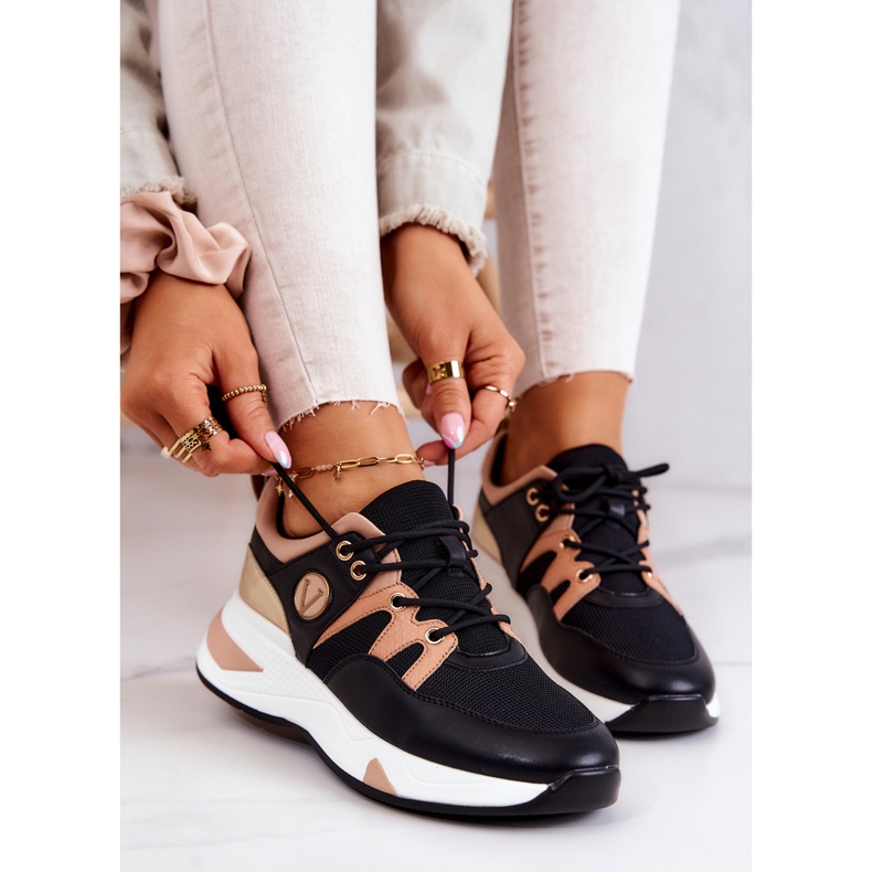 Vinceza Sportovní obuv Tenisky Černá Imperio 1