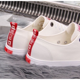 Textilní tenisky Big Star W FF274087 bílé bílý 4