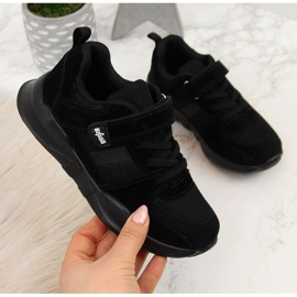 Černá sportovní obuv Befado Jr BEF25A na suchý zip 1