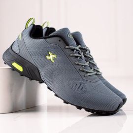 I-CAX Pohodlné trekové boty šedá 2