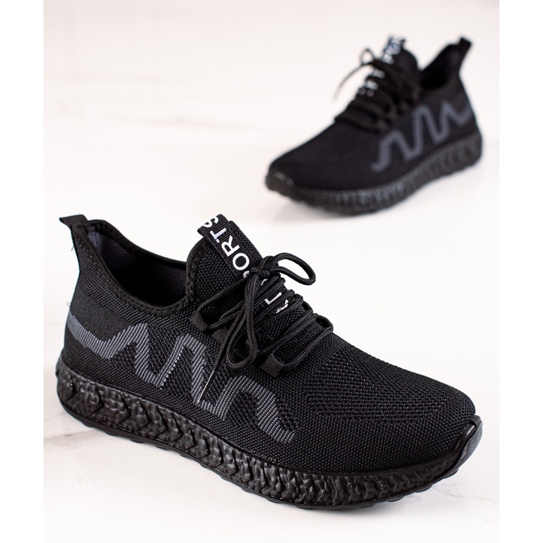 TRENDI Lehké sportovní boty černá 1