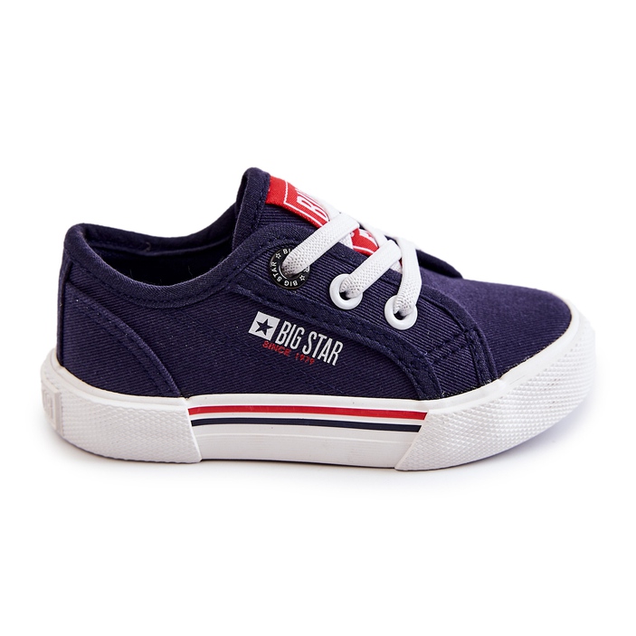 Dětské nízké tenisky Big Star JJ374168 Navy Blue modrý 2