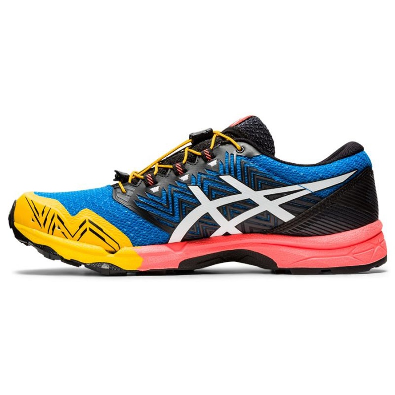 Běžecké boty Asics GEL-FujiTrabuco Sky M 1011A900-400 námořnická modř vícebarevný 1
