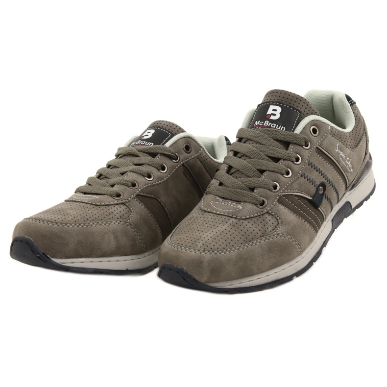 Sportovní obuv McBraun 9MN03-0881 šedá námořnická modrá 2