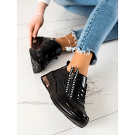 Goodin Kožené Tenisky Se Zipem černá 2