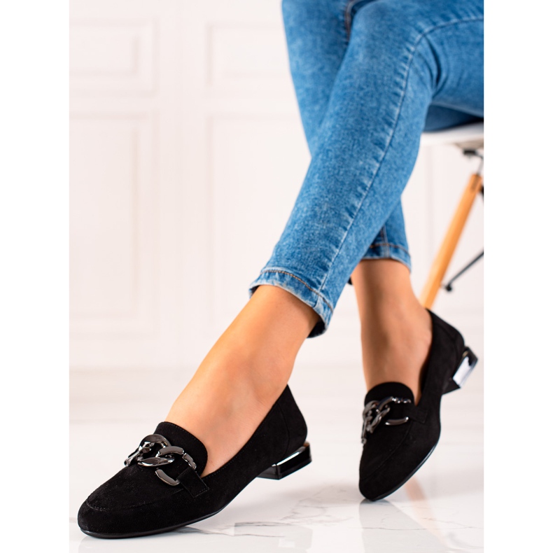 Stylové mokasíny Sergio Leone černý 1