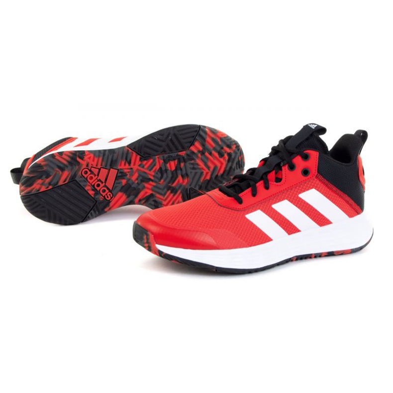 Boty Adidas Ownthegame 2.0 GW5487 červené 1