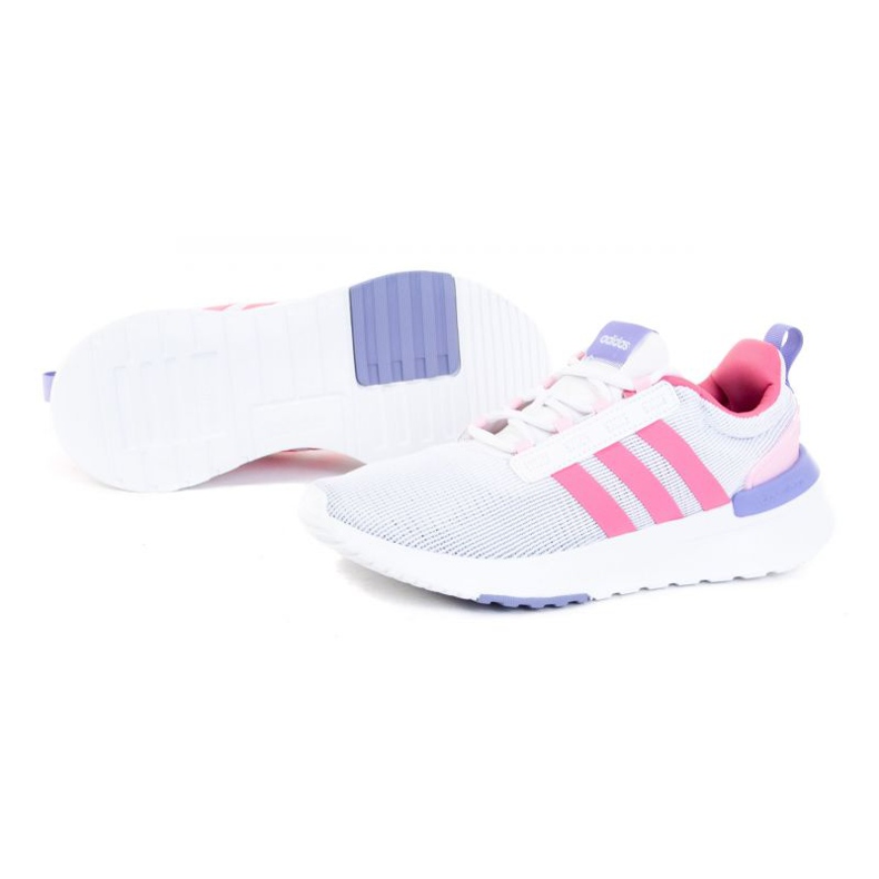 Boty Adidas Racer TR21 K Jr GX3492 bílý 1