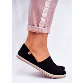 News Černé dámské espadrilky Novinky 20TX022416 černý 3
