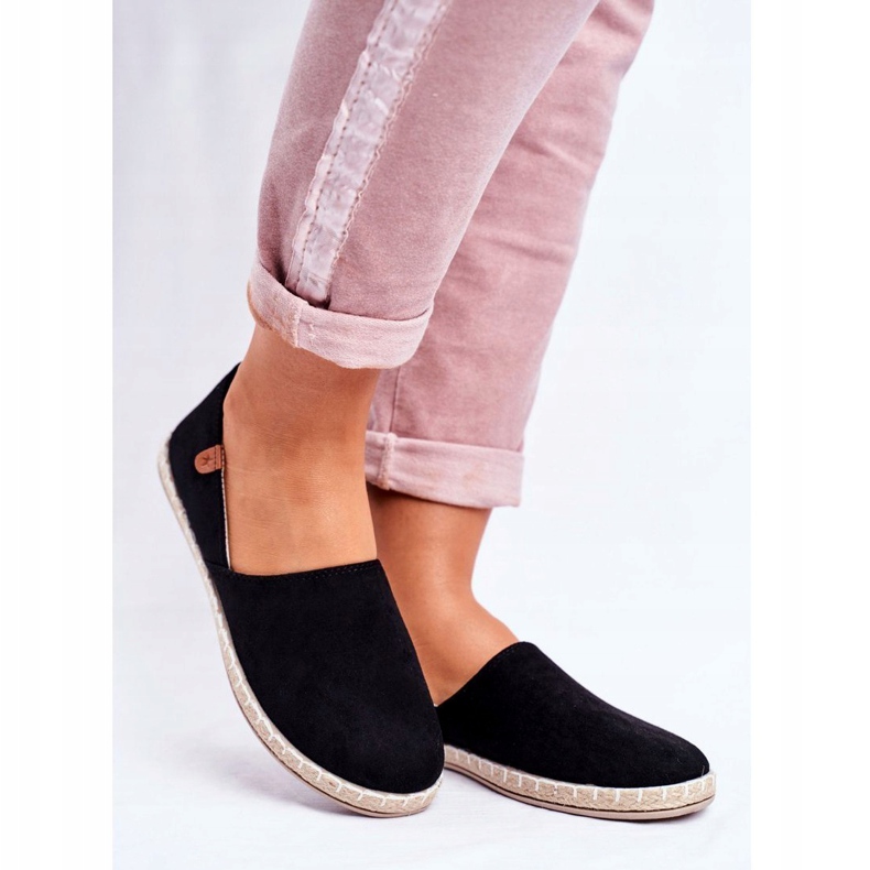 News Černé dámské espadrilky Novinky 20TX022416 černý 1