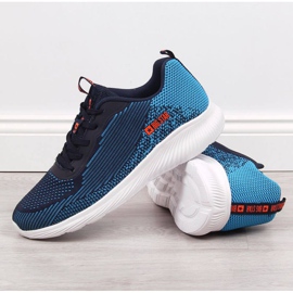 Sportovní boty Big Star M JJ174284 tmavě modrá námořnická modrá 2