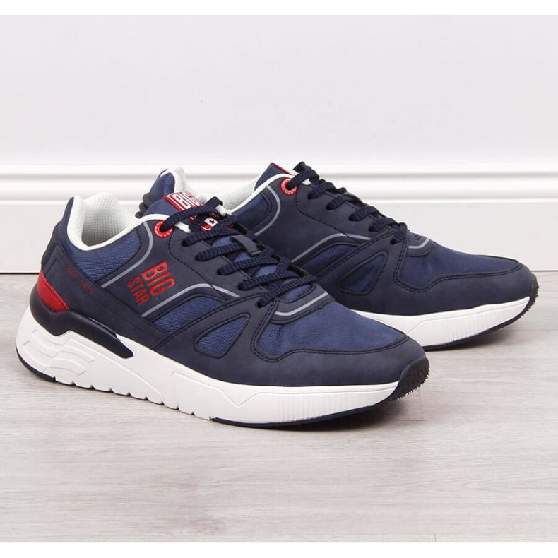 Sportovní obuv pro volný čas Big Star M JJ174277 tmavě modrá námořnická modrá 1