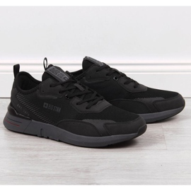 Černé sportovní boty pro volný čas Big Star M JJ174292 černá 1