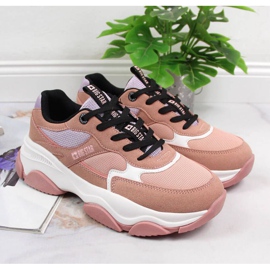 Sportovní tenisky Big Star W JJ274577 růžové růžový 2 Sportovní tenisky Big Star W JJ274577 růžové růžový 2