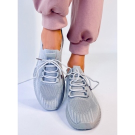 Sportovní ponožky Zewa Grey šedá 1