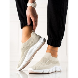 Goodin Nazouvací tenisky béžový 2