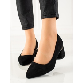 Seastar Semišové lodičky černý 2