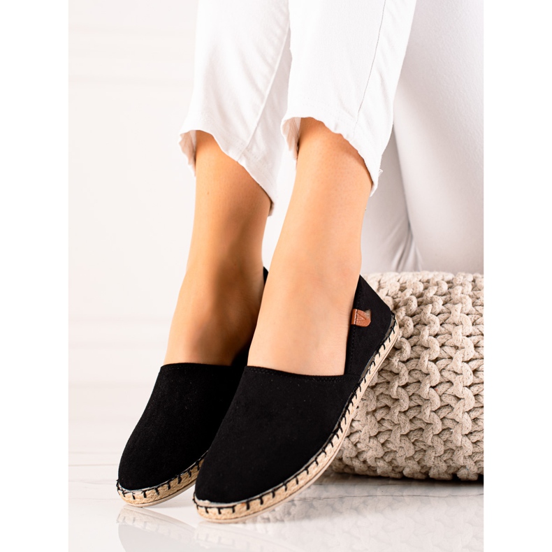 Vinceza Černé espadrilky Vincez černý 1