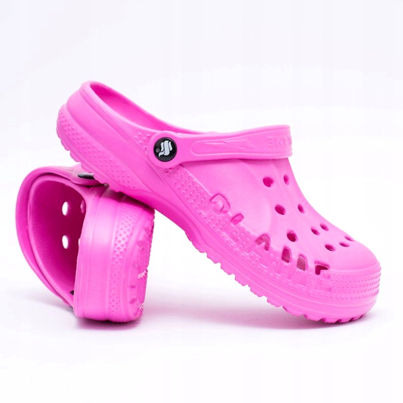 Flameshoes Dámské pantofle růžové světlé Crocs Eva růžový 3