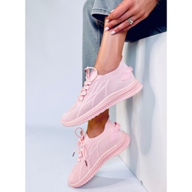 Sportovní ponožky Zewa Pink růžový 2