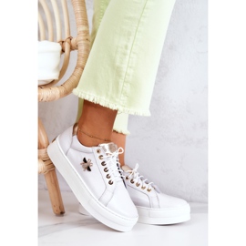 FILIPCZYK Kožené Sportovní Boty Na Bílé Platformě Bellisia bílý 1 FILIPCZYK Kožené Sportovní Boty Na Bílé Platformě Bellisia bílý 1