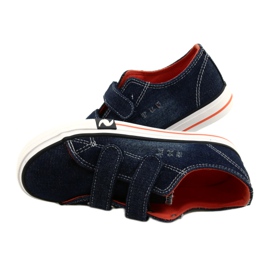 Jeans Navy Atletico Velcro WY21427 modrý 4