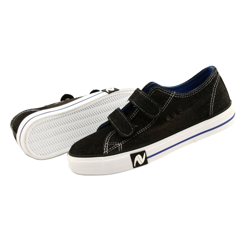 Jeans Black Atletico Velcro WY21427 černý 5