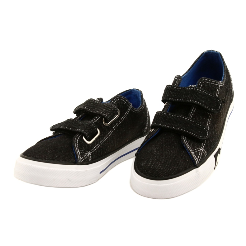 Jeans Black Atletico Velcro WY21427 černý 2