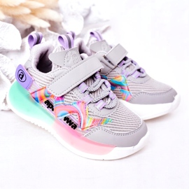 Apawwa Dětské sportovní boty Tenisky šedé šedá 1