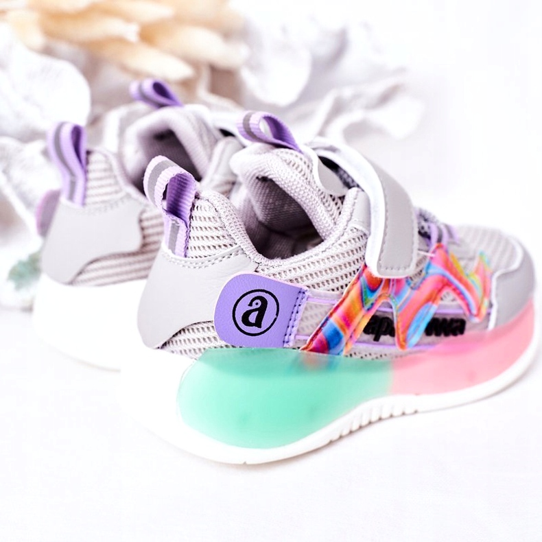 Apawwa Dětské sportovní boty Tenisky šedé šedá 5