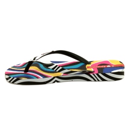 Žabky Zebra Ipanema 26627 23879 bílý černý vícebarevný 1