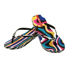 Žabky Zebra Ipanema 26627 23879 bílý černý vícebarevný 3