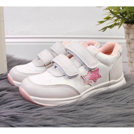 Sportovní boty American Club Jr AM874A bílý 2