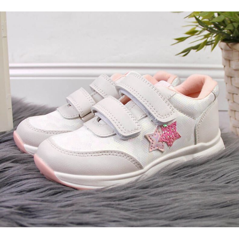 Sportovní boty American Club Jr AM874A bílý 2