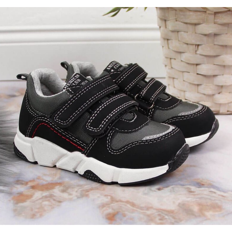 Sportovní boty American Club Jr AM876A černá 2